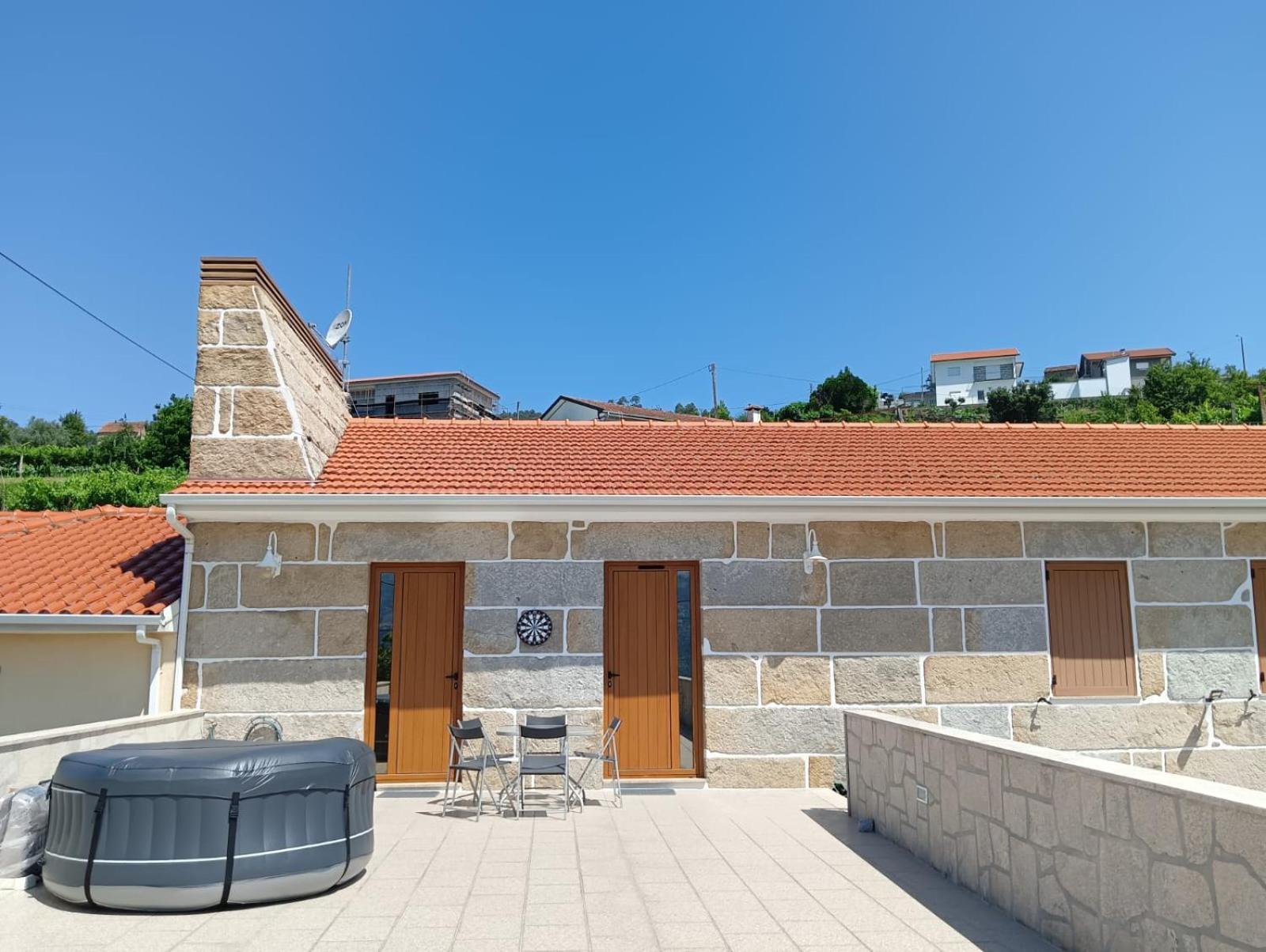 Casa Do Casal Do Douro Villa มาร์โก เดอ คานาเวเซส ภายนอก รูปภาพ